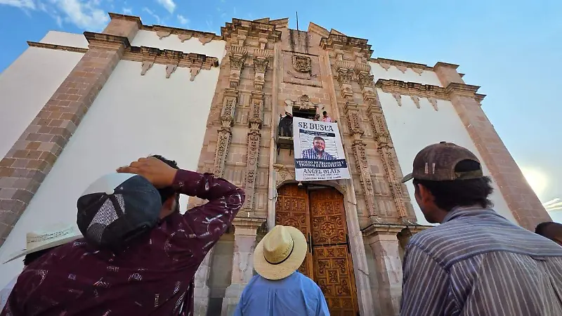 Protesta de productores en el Congreso de Zacatecas